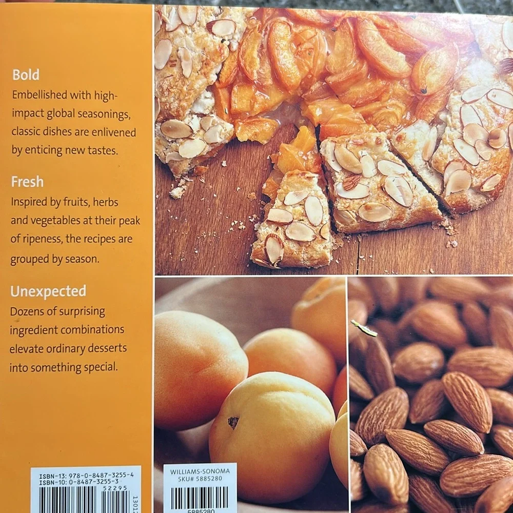 Williams Sonoma New Flavors for Desserts cookbook